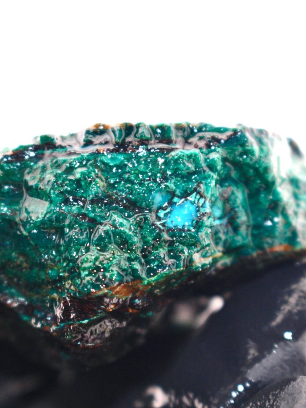 Chrysocolla Blue Rock Stone Cab Cabbing Rough Raw Natural from Namibia 2.00 oz